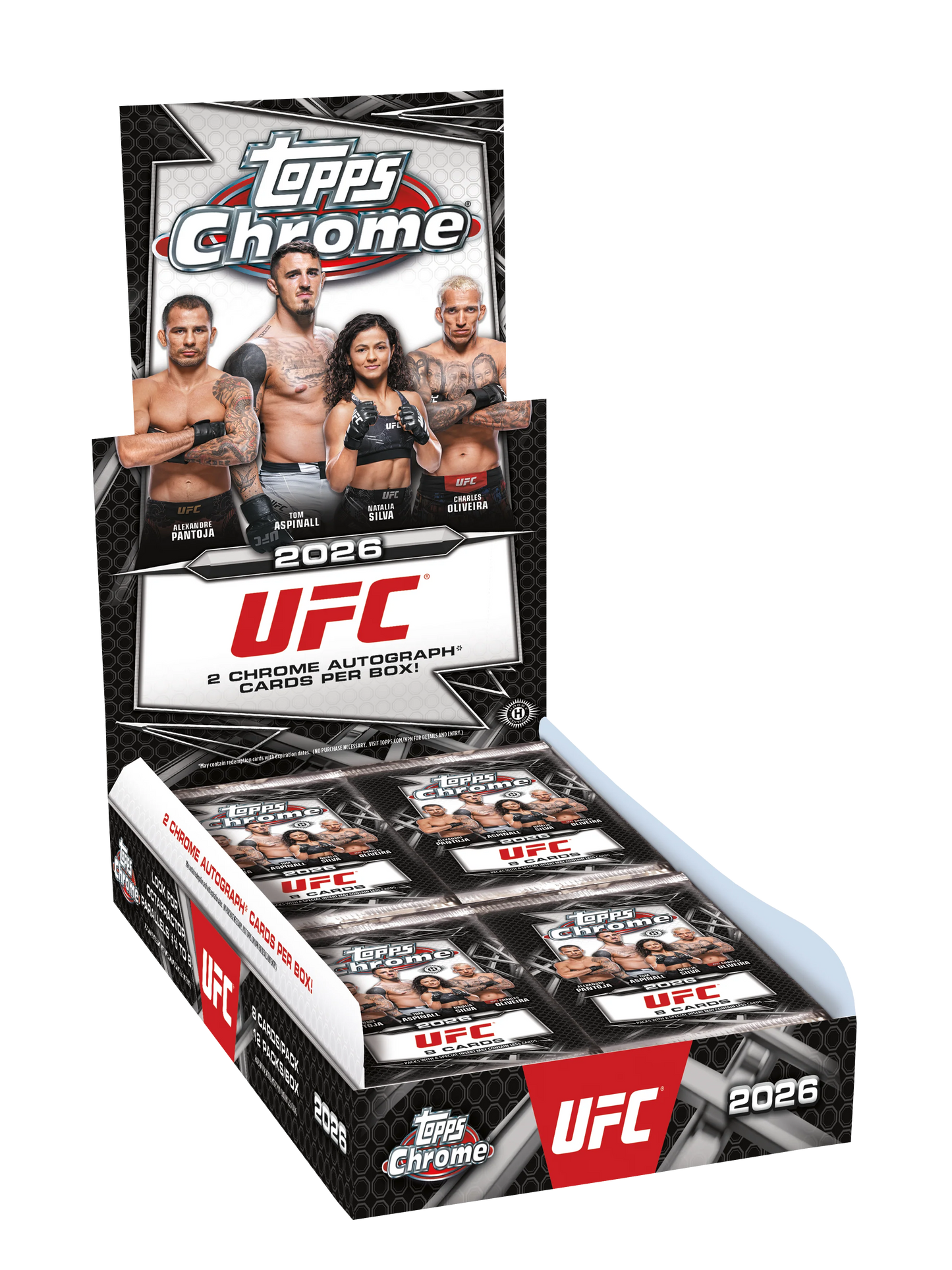 2026 Topps Chrome UFC Hobby Box (SEALED)