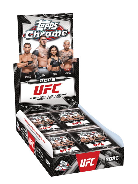 2026 Topps Chrome UFC Hobby Box (SEALED)