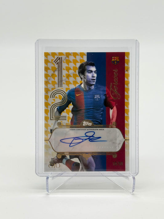 2026 Topps Barcelona Forever Gio Auto 10/50