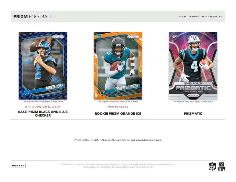 2025 Panini Prizm Football Retail Box (SEALED)