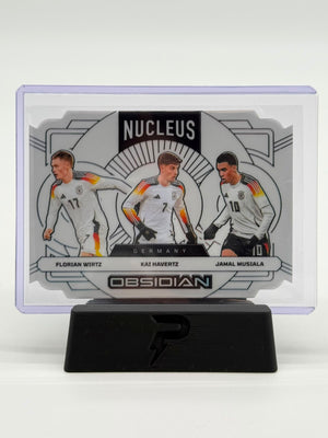 2022-23 Panini Obsidian Soccer Nucleus Wirtz/Havertz/Musiala 9/9