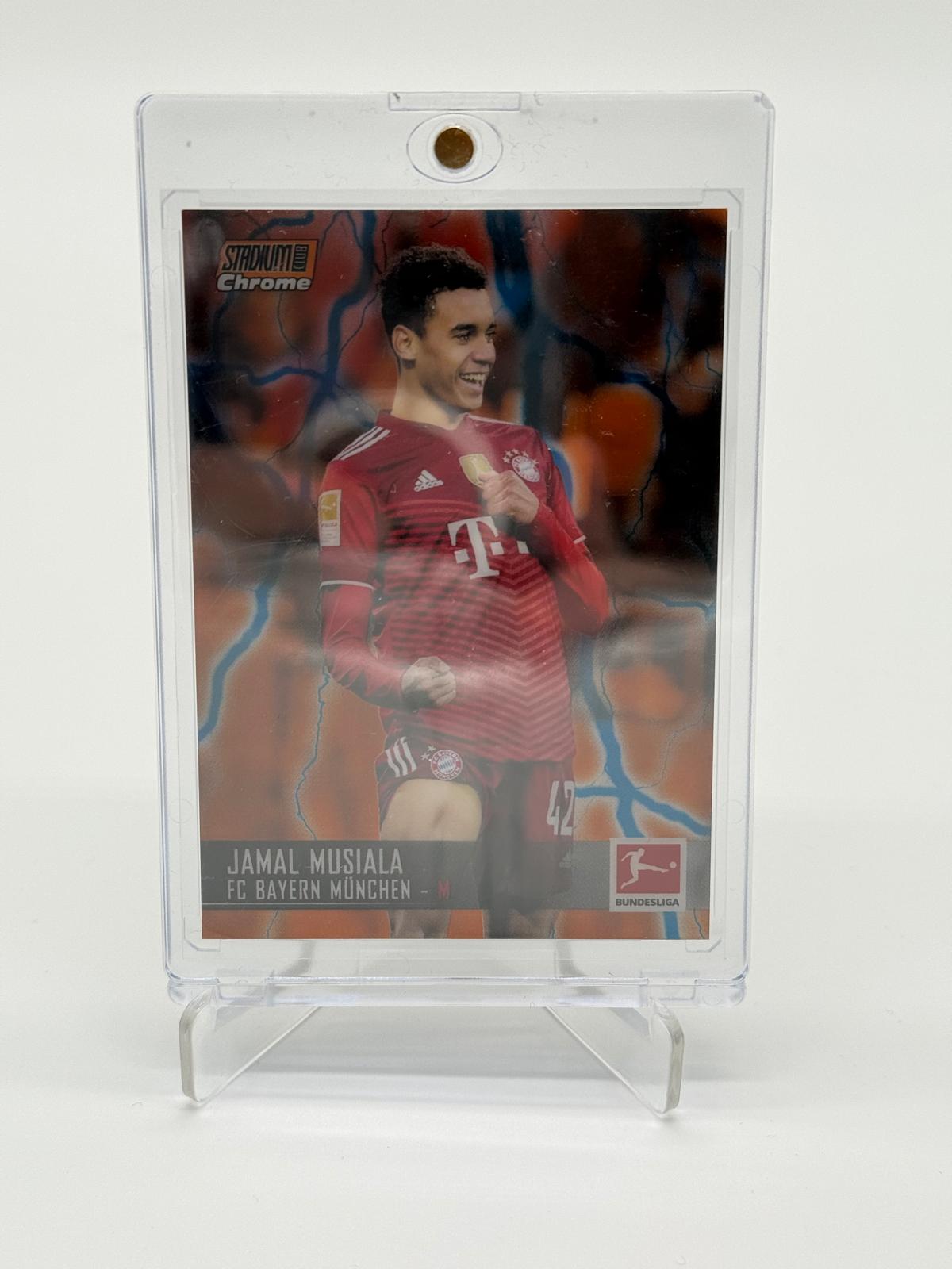 2021-22 Topps Stadium Club Chrome Jamal Musiala /10