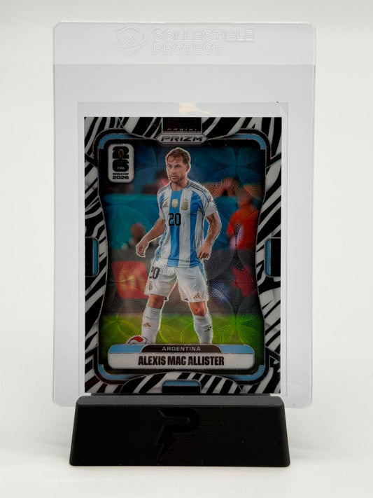 2026 Panini Prizm Fifa World Cup Alexis Mac Allister Zebra