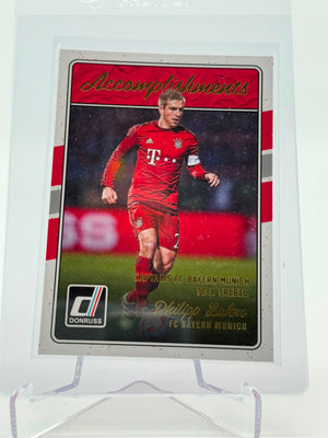 2016-17 Panini Donruss Philipp Lahm Accomplishments