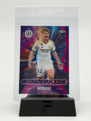 2024 Topps Chrome UCC Nico Paz Wonderkids RC 111/150