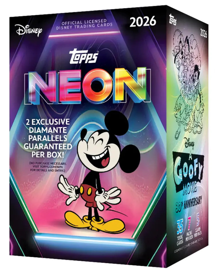 2026 Topps Disney Neon Value Box (SEALED)