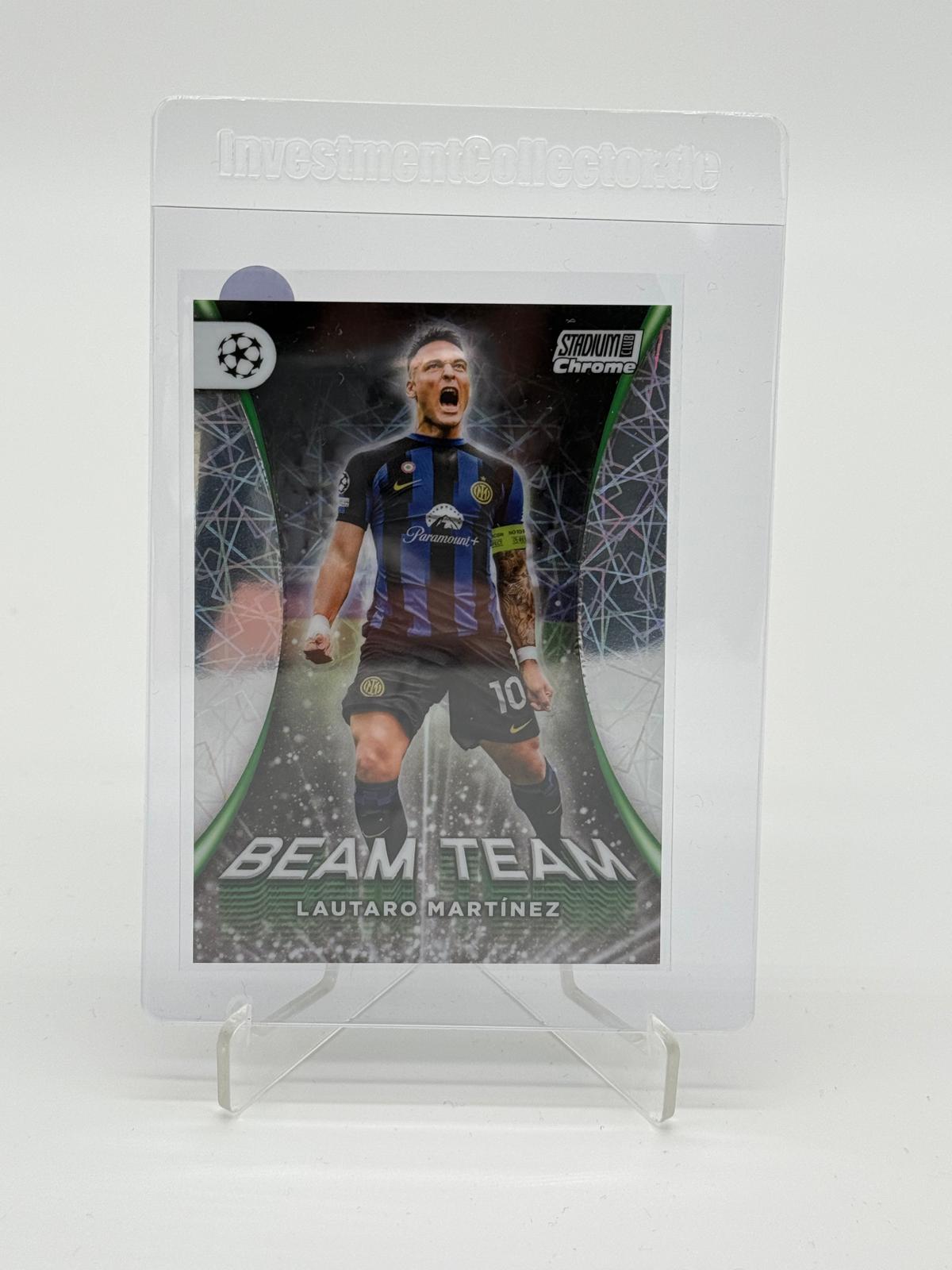 2023-24 Topps Stadium Club Chrome Lautaro Martinez Beam Team