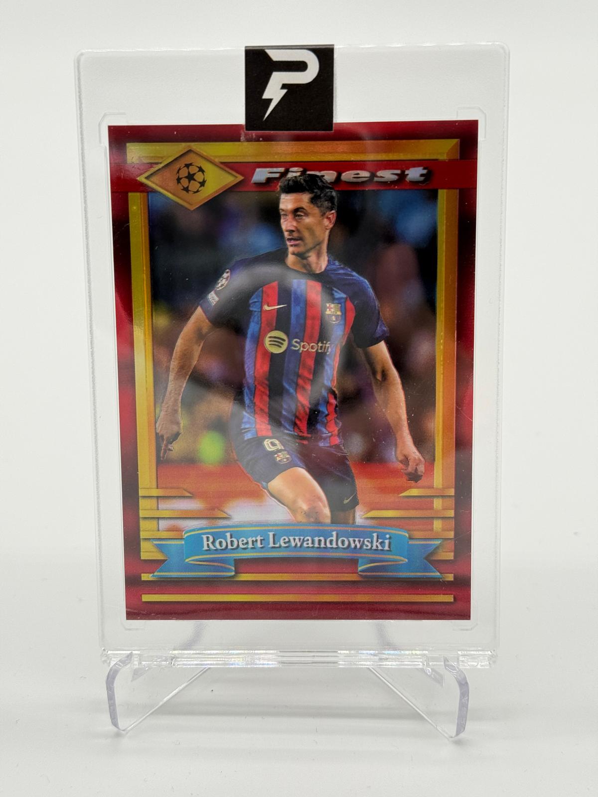 2022-23 Topps Finest UCL Robert Lewandowski /5