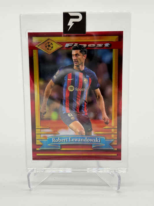 2022-23 Topps Finest UCL Robert Lewandowski /5