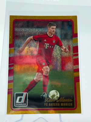 2016-17 Panini Donruss Xabi Alonso Gold