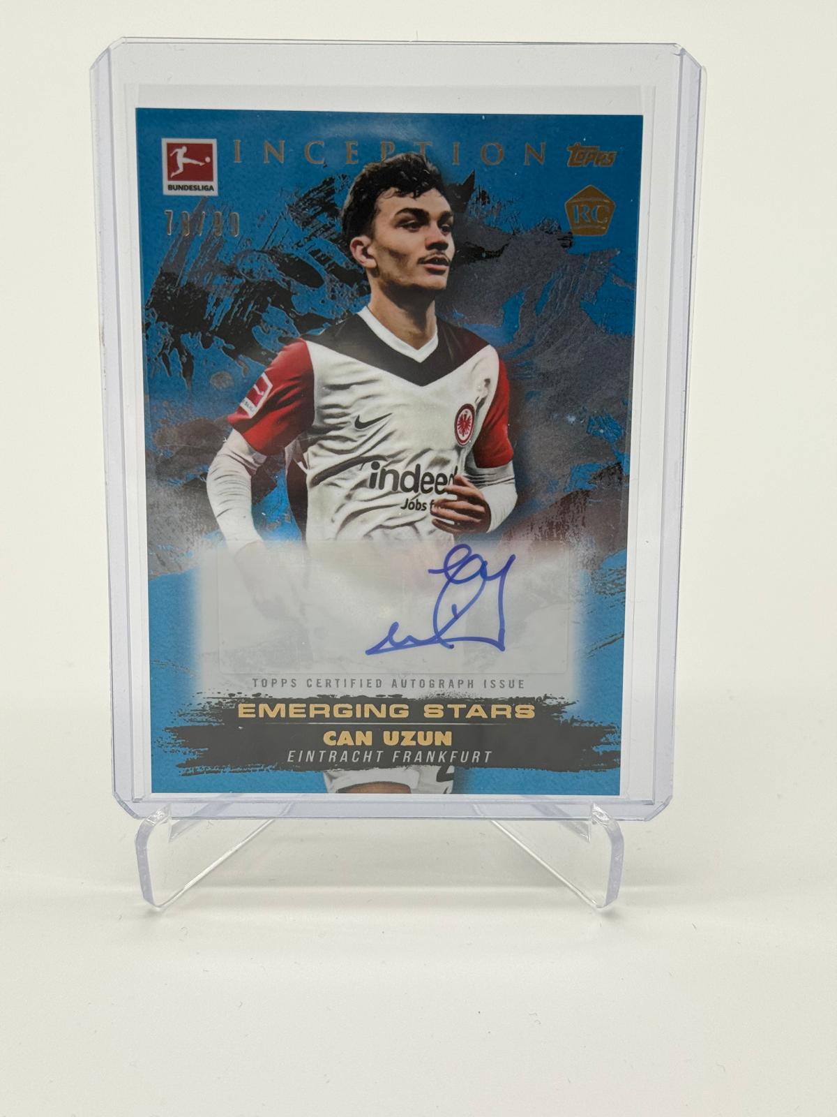2024-25 Topps Inception BL Can Uzun RC Auto /99