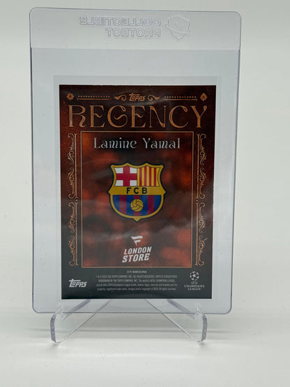 2025 Topps Fanatics London Store Lamine Yamal Regency /25