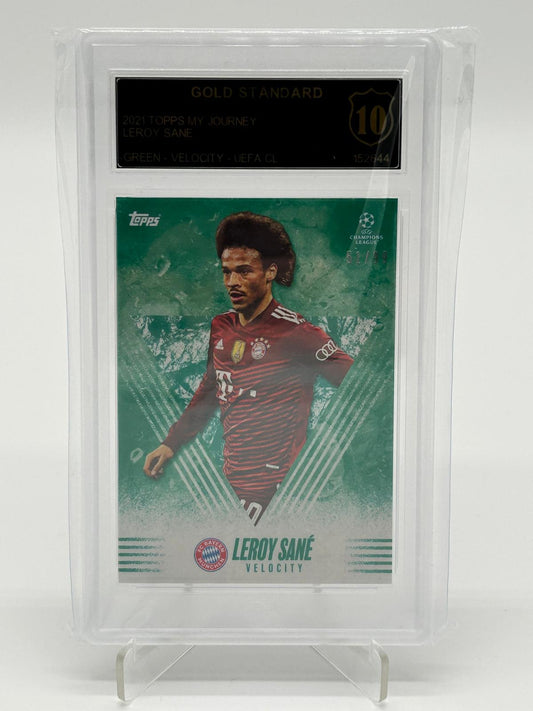2021 Topps My Journey Leroy Sane /99 GSG 10 Black Label