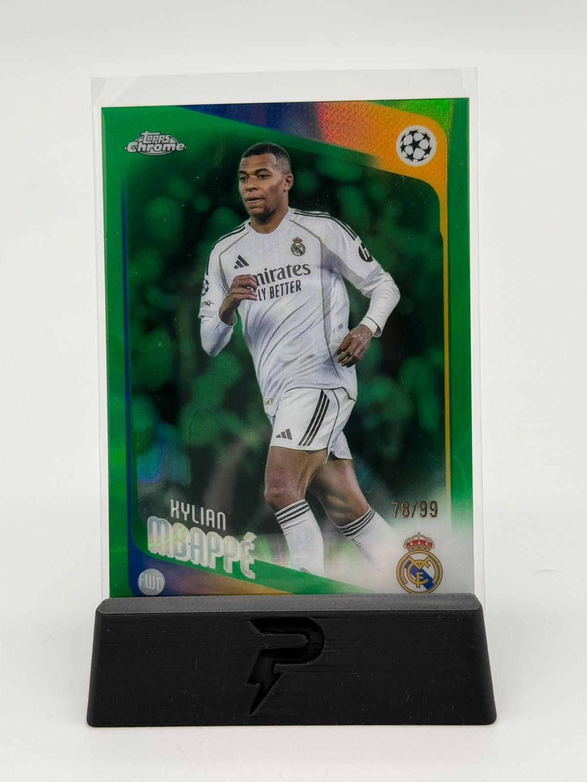 2026 Topps Chrome UCC Kylian Mbappe 78/99