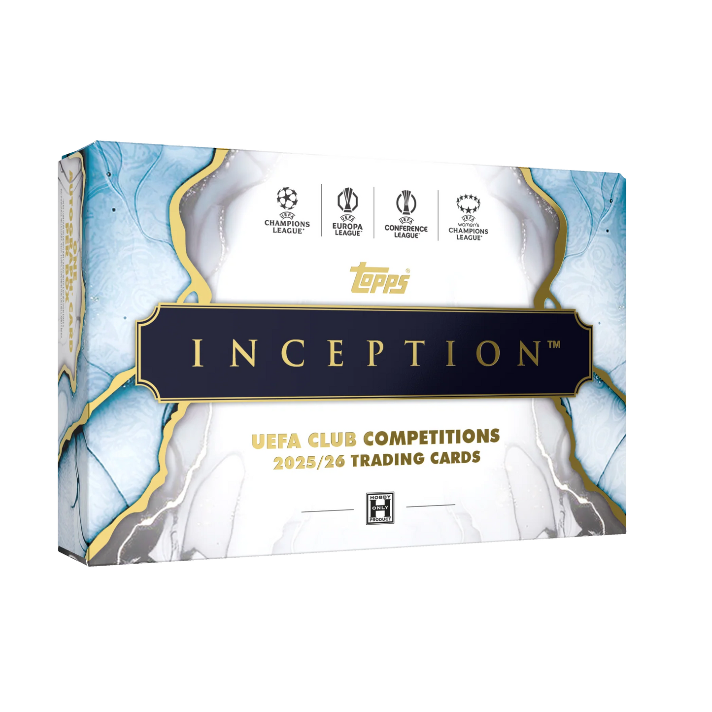 1x Case Break 2025-26 Topps UCC Inception Hobby Box #1 – 8 Hobby Boxen mit Autogramm- und Parallelkarten