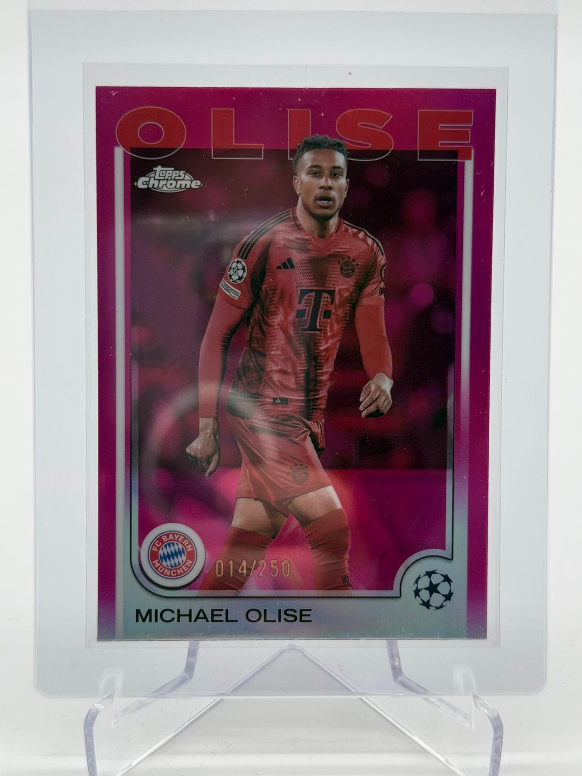 2025 Topps Chrome UCC Michael Olise 014/250