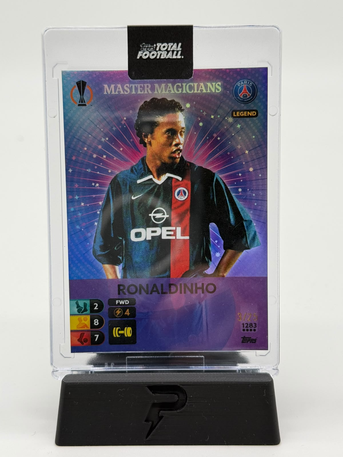 2022-23 Topps Total Football Ronaldinho Master Magicians 3/25