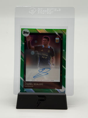 2025 Topps Argentina Lionel Scaloni Auto 32/75