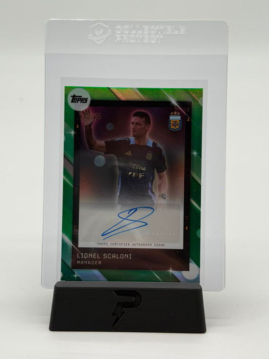 2025 Topps Argentina Lionel Scaloni Auto 32/75