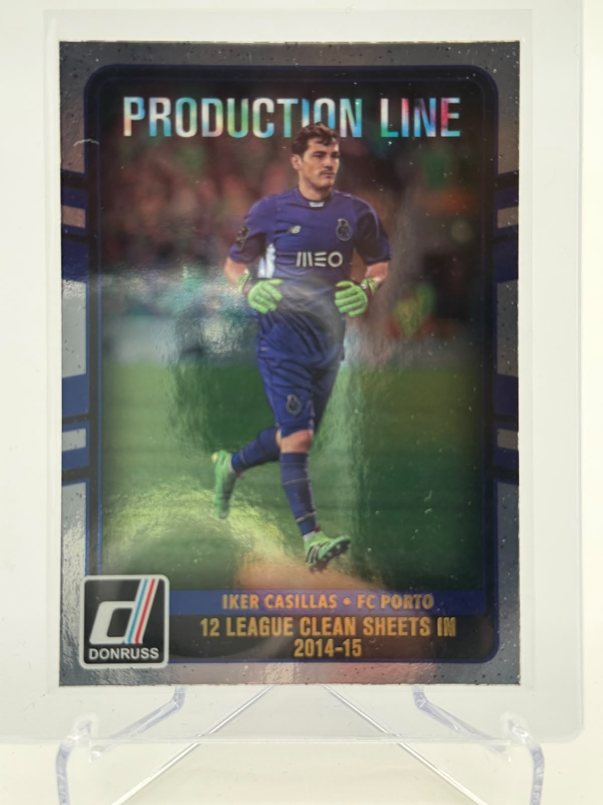 2016-17 Panini Donruss Iker Casillas Silver Production Line