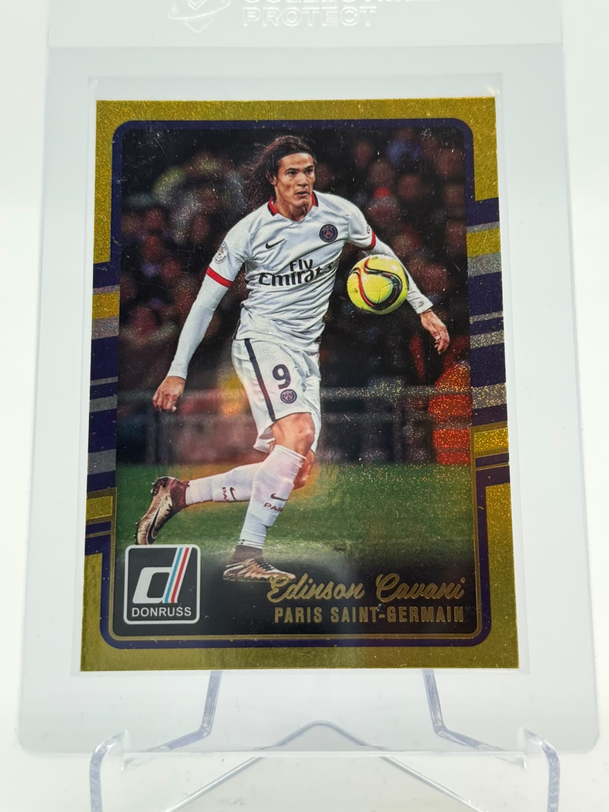 2016-17 Panini Donruss Edinson Cavani Gold