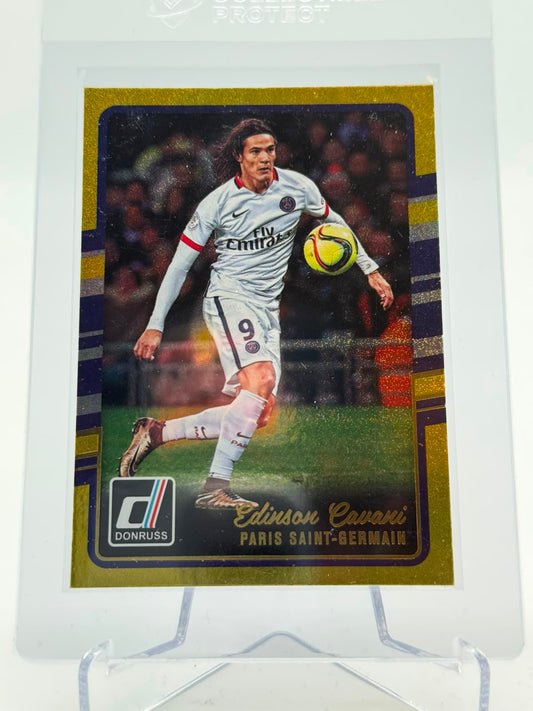 2016-17 Panini Donruss Edinson Cavani Gold