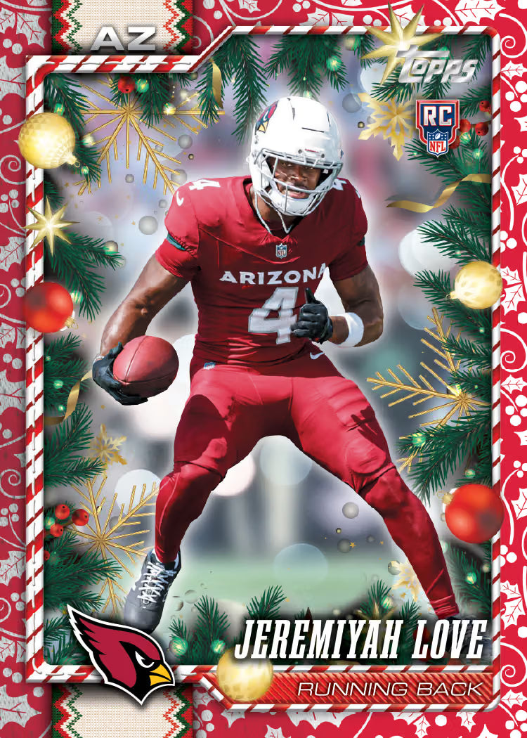 2026 Topps Holiday Mega Football - Mega Box
