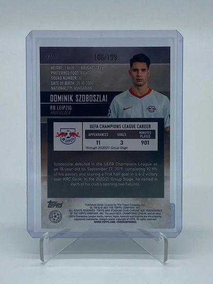 Topps Stadium Club Chrome - Dominik Szoboszlai /199