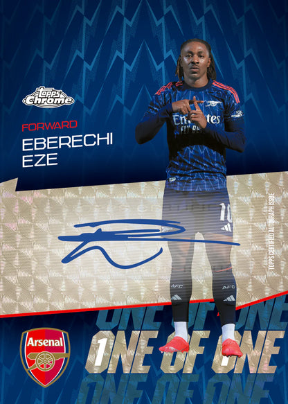 2025-26 Topps Chrome Arsenal Deck Box (SEALED)