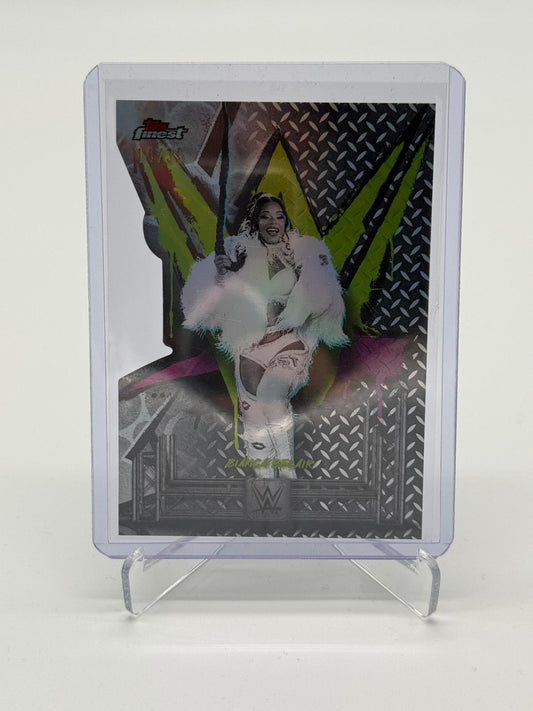2025 Topps Finest WWE Bianca Belair DieCut 14/35