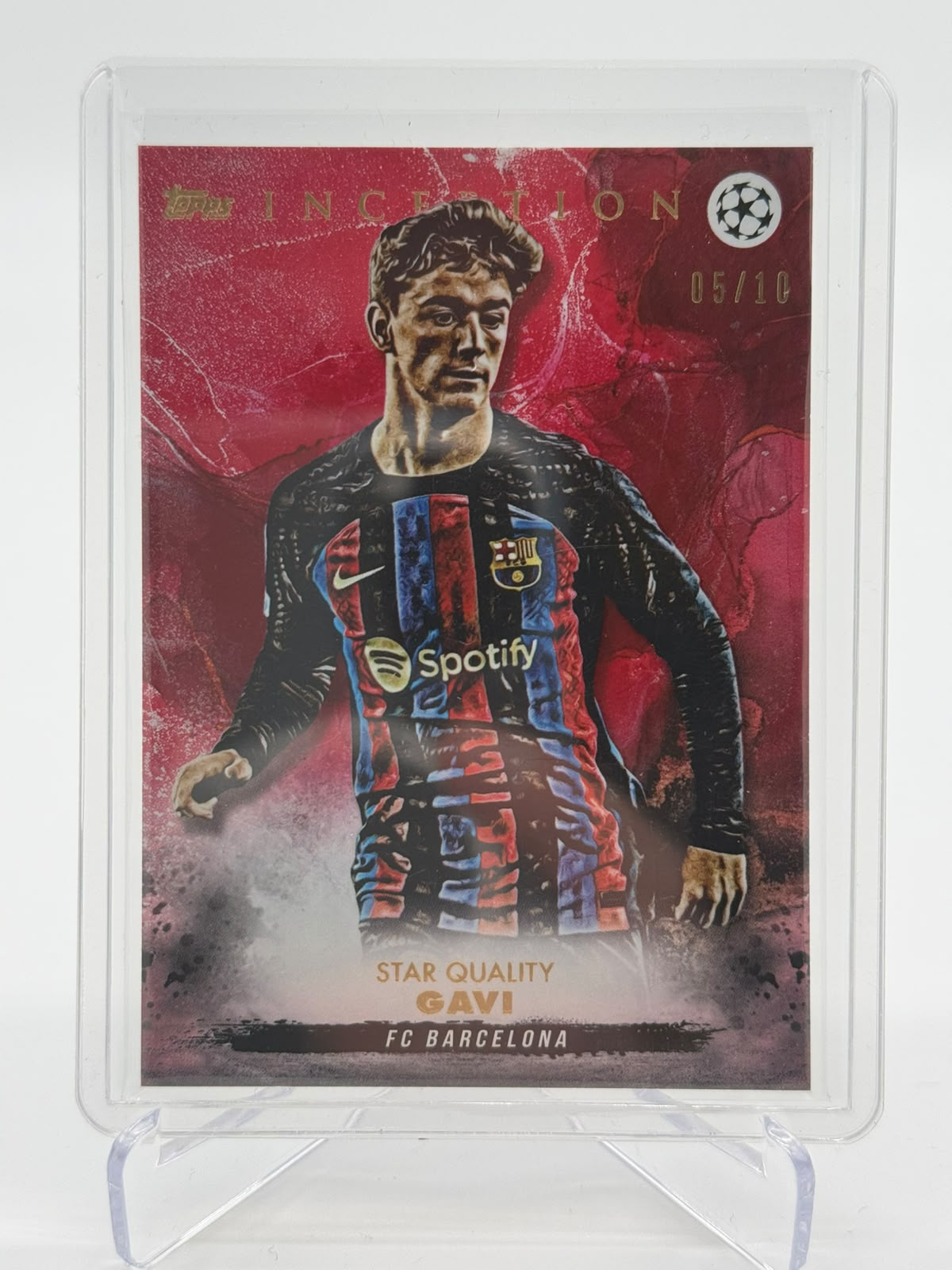 2023 Topps Inception Gavi 05/10