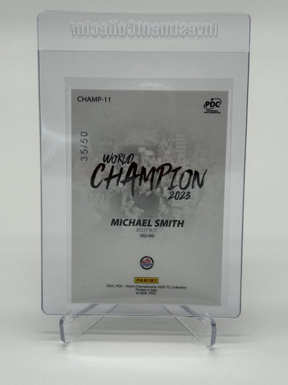 2024 Panini PDC Michael Smith World Champion /50