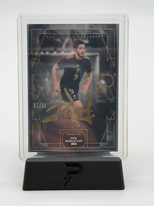 2025-26 Panini NOIR Raul Jimenez On Card Auto 08/31
