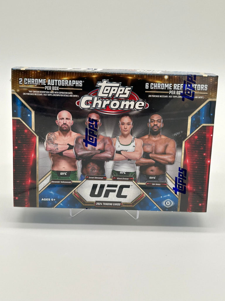 2025 Topps Chrome UFC Breakers Delight PUSHDICHTCG