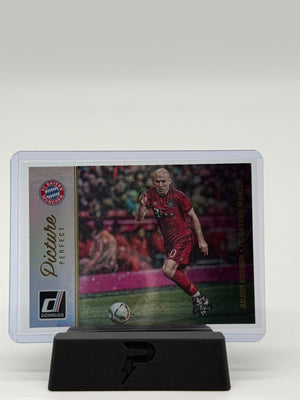 2016-17 Panini Donruss Soccer Arjen Robben Picture Perfect Silver