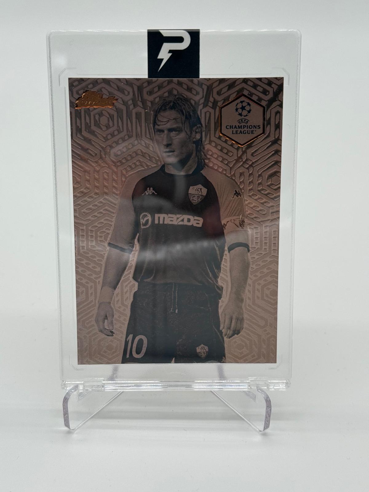 2024-25 Topps Finest Francesco Totti Idols Bronze SSP