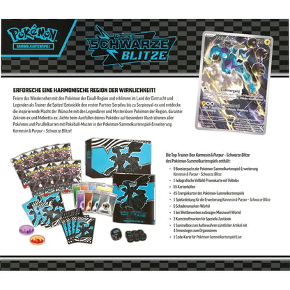 Pokémon Scarlet & Violet Black Bolt Trainer Box EN (SEALED)