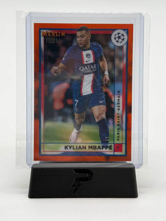 2023 Topps Merlin Kylian Mbappe 10/25