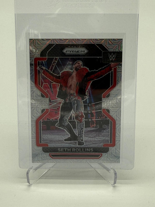 2022 Panini Prizm WWE Steh Rollins /25 Mojo