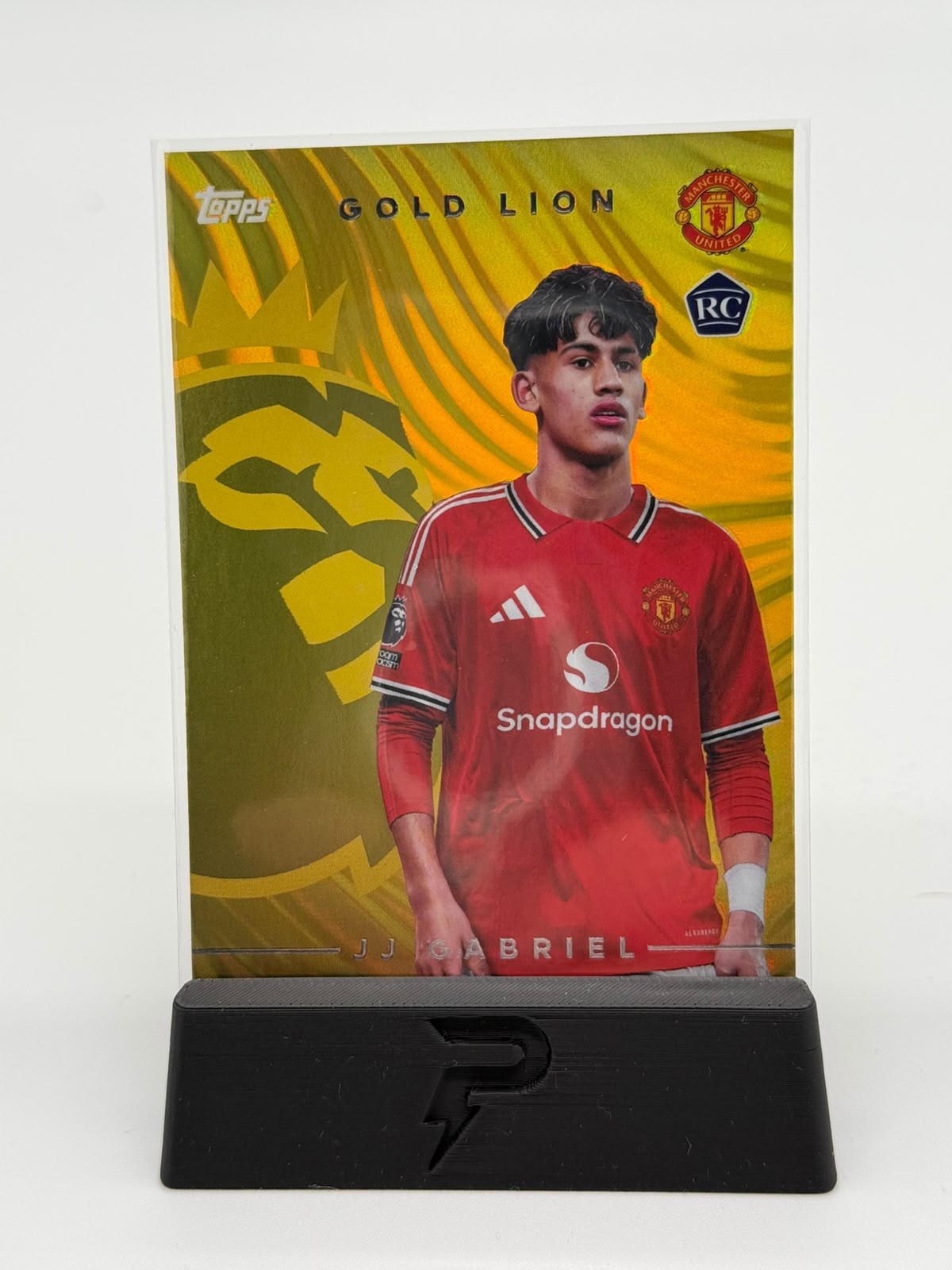 2026 Topps Premier League JJ Gabriel Gold Lion