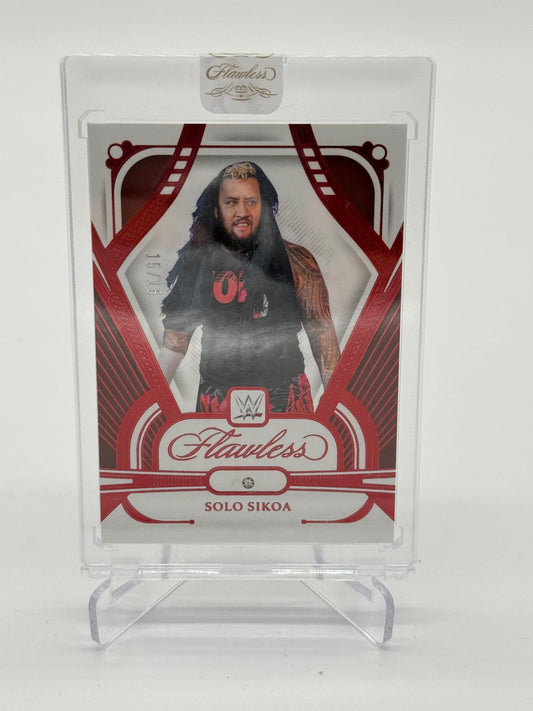 2024 Panini Flawless WWE Solo Sikoa Diamond 15/15