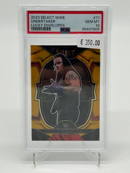 2023 Panini Select WWE Undertaker Lucky Envelopes /8 PSA 10