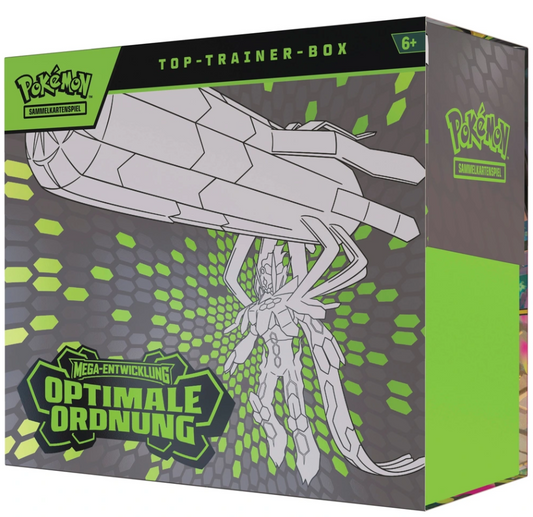 Pokémon Mega-Entwicklung Optimale Ordnung Top-Trainer-Box DE (SEALED)