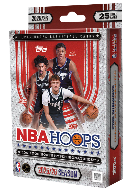 2025-26 Hoops Basketball Hanger Box (SEALED)