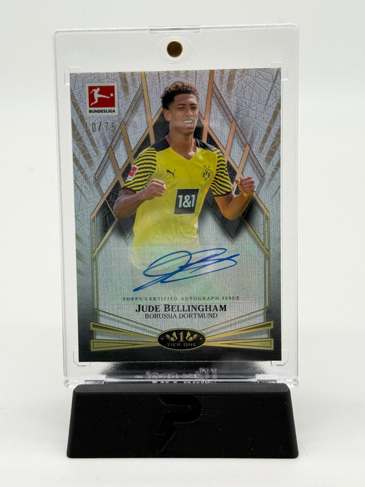 2022 Topps Tier One Jude Bellingham Auto 10/75