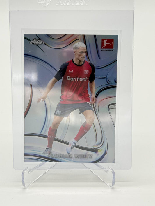 2024-25 Topps Bundesliga Chrome Florian Wirtz Hobby Masters 1:177 packs