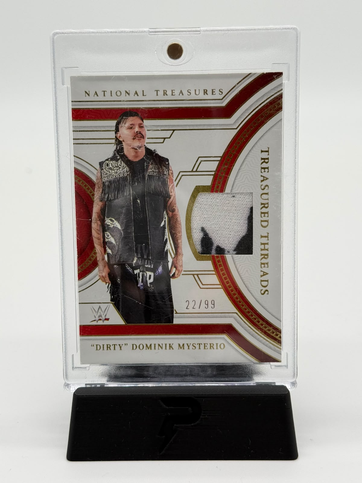 2024 Panini National Treasure WWE Dominik Mysterio Relic 22/99
