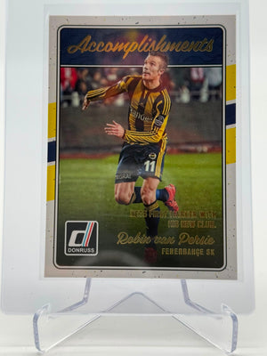 2016-17 Panini Donruss Robin van Persie Accomplishments
