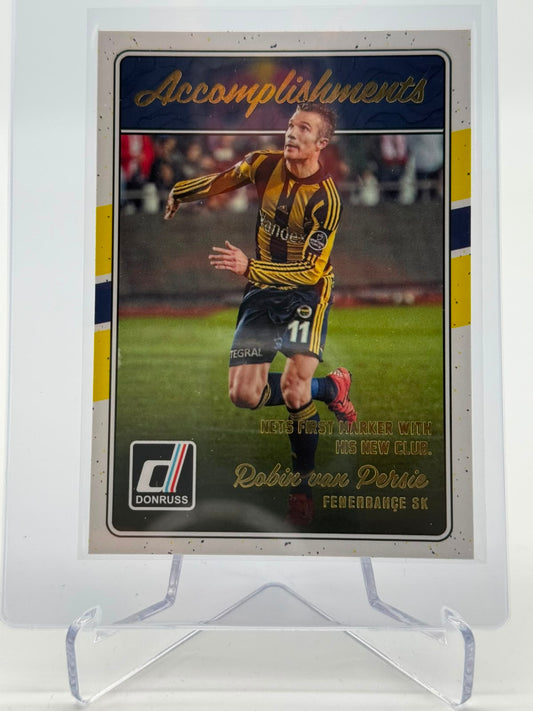 2016-17 Panini Donruss Robin van Persie Accomplishments