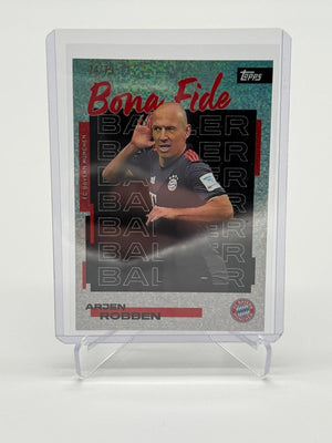 2025 Topps FC Bayern Teamset Arjen Robben Bona Fide 74/75